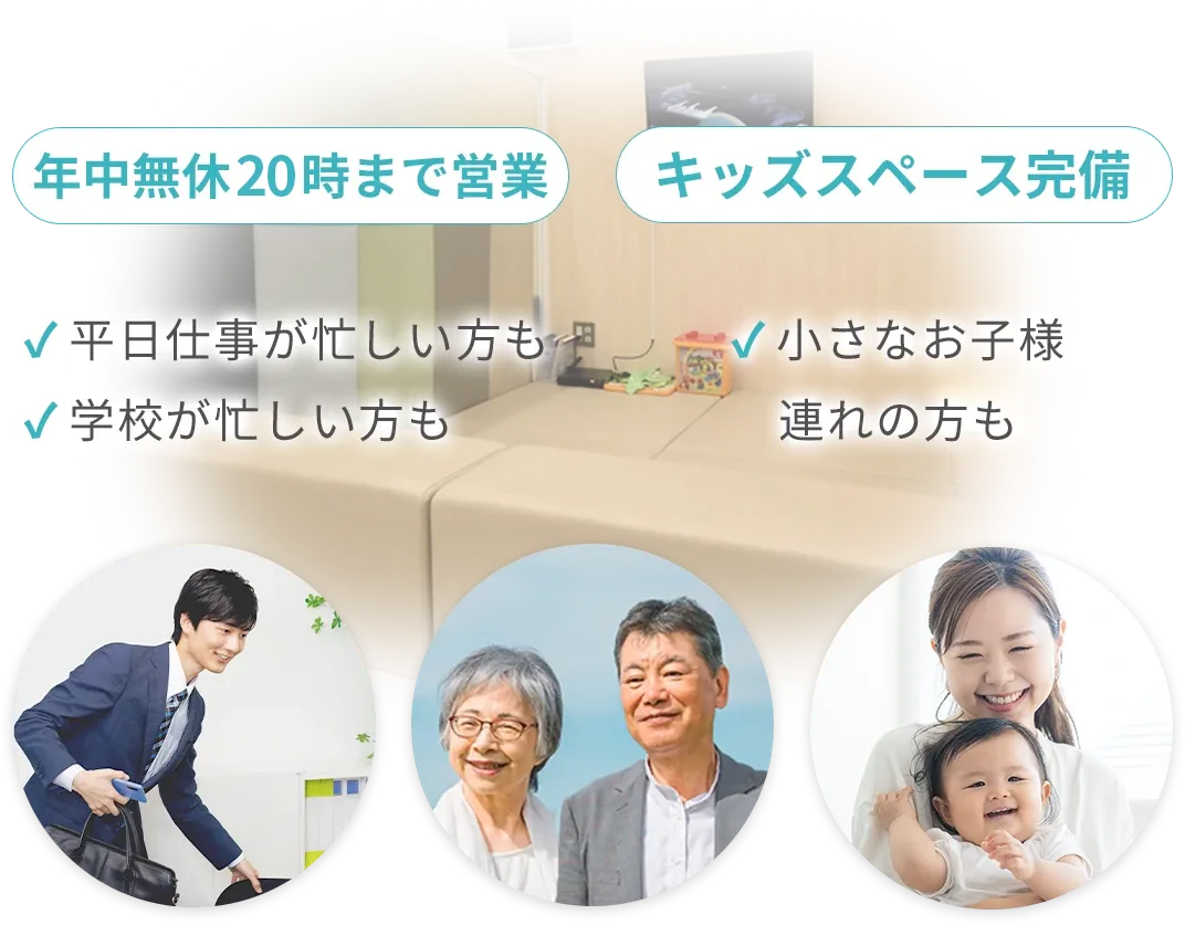 サラリーマン、シニア世代、子育てママ・パパ世代の画像sp版